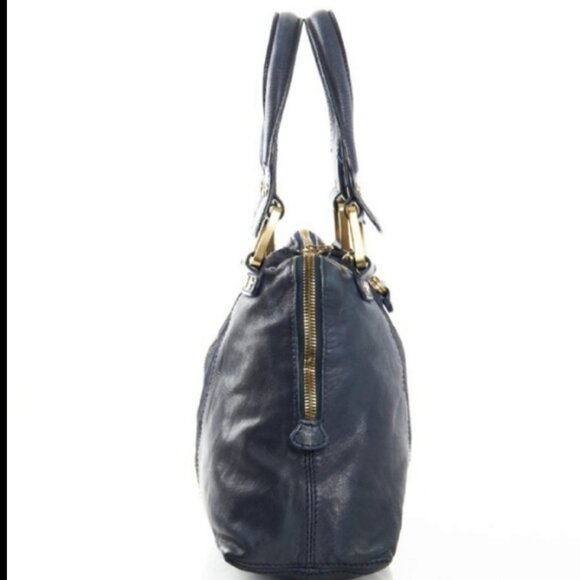 JIMMY CHOO Black Leather Expandable Bag - Picture 5 of 15